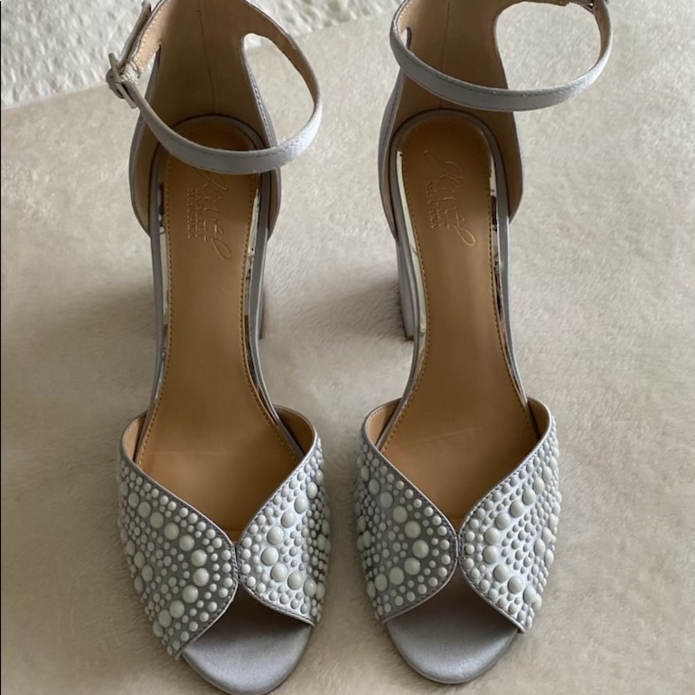 Badgley Mischka shoes - perfect for wedding “something blue” or formal e…